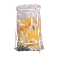 Table stand height 35 cm for waste disposal bags 300 x 500 mm